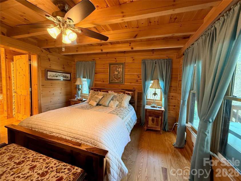 3695 NC 9 Highway, Mill Spring, NC 28756.  MLS# CAR4364501, YatesRealty ID 10700. Primary Bedroom