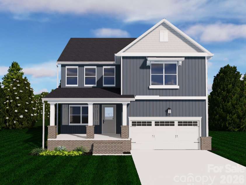 3222 Leah Elizabeth Lane, Monroe, NC 28110.  MLS# CAR4249563, YatesRealty ID 10716. Exterior Rendering ONLY