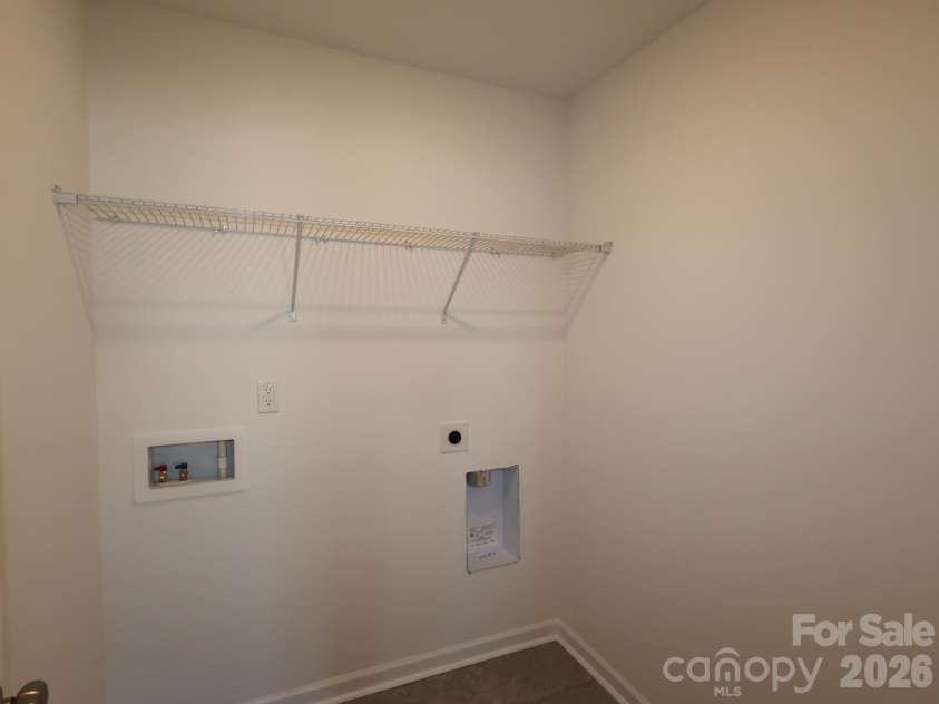 814 Earhart Street, Concord, NC 28027.  MLS# CAR4356079, YatesRealty ID 10724. Laundry room