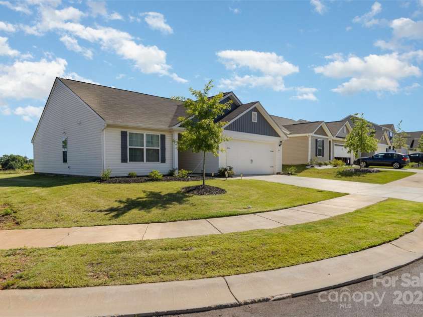 324 Aniston Lane, Shelby, NC 28152.  MLS# CAR4227228, YatesRealty ID 10727. Side view