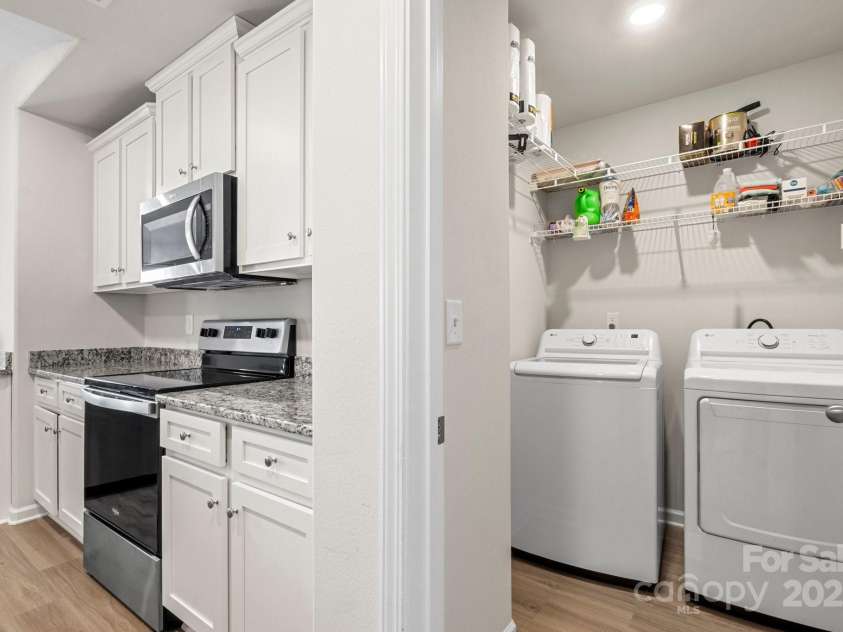 324 Aniston Lane, Shelby, NC 28152.  MLS# CAR4227228, YatesRealty ID 10727. The laundry room is conveniently located off the main living area.