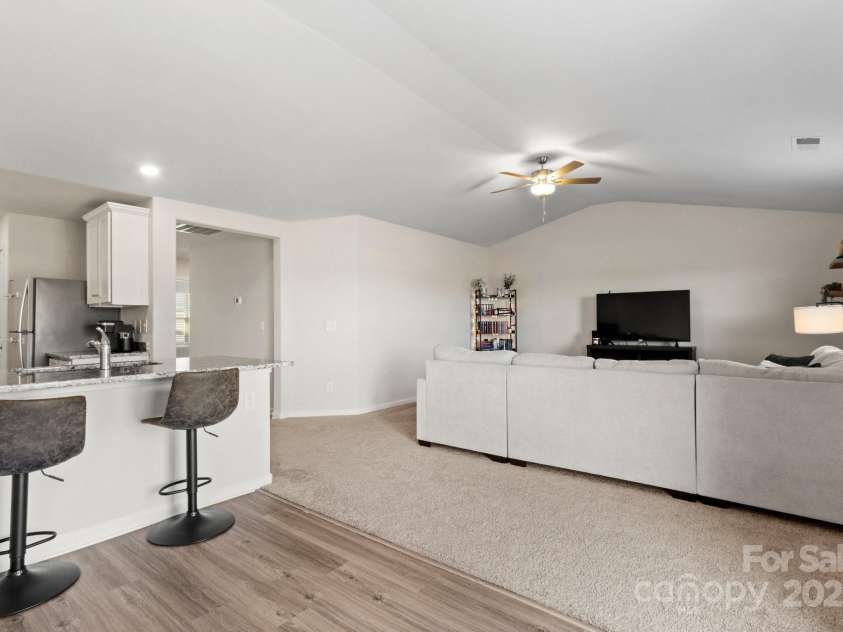 324 Aniston Lane, Shelby, NC 28152.  MLS# CAR4227228, YatesRealty ID 10727. View from dining area