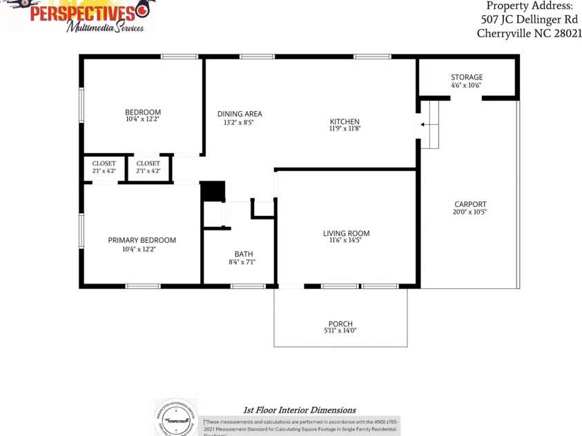 507 JC Dellinger Road, Cherryville, NC 28021.  MLS# CAR4366057, YatesRealty ID 10730. 