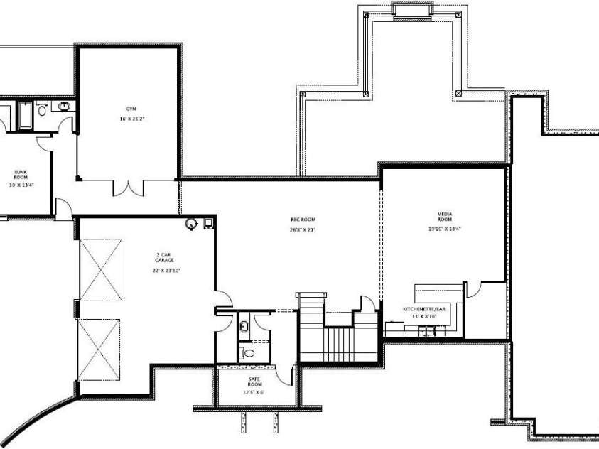 10601 Wildlife Road, Charlotte, NC 28278.  MLS# CAR4367494, YatesRealty ID 10731. Basement