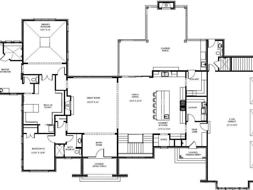 10601 Wildlife Road, Charlotte, NC 28278.  MLS# CAR4367494, YatesRealty ID 10731. Main Floor