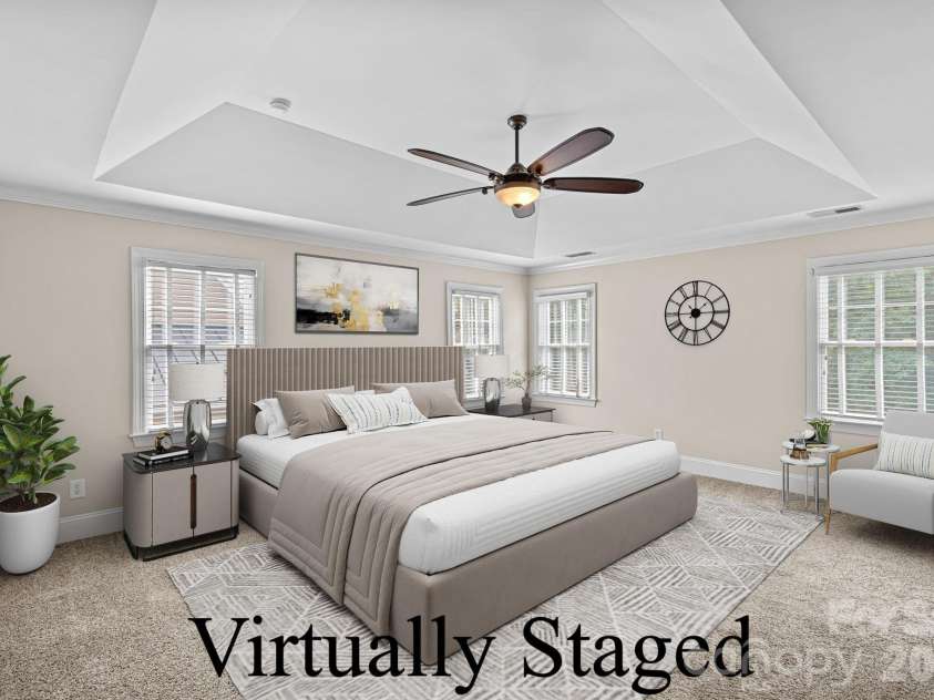 123 Hedgewood Drive, Mooresville, NC 28115.  MLS# CAR4361245, YatesRealty ID 10735. Virtually Staged Primary