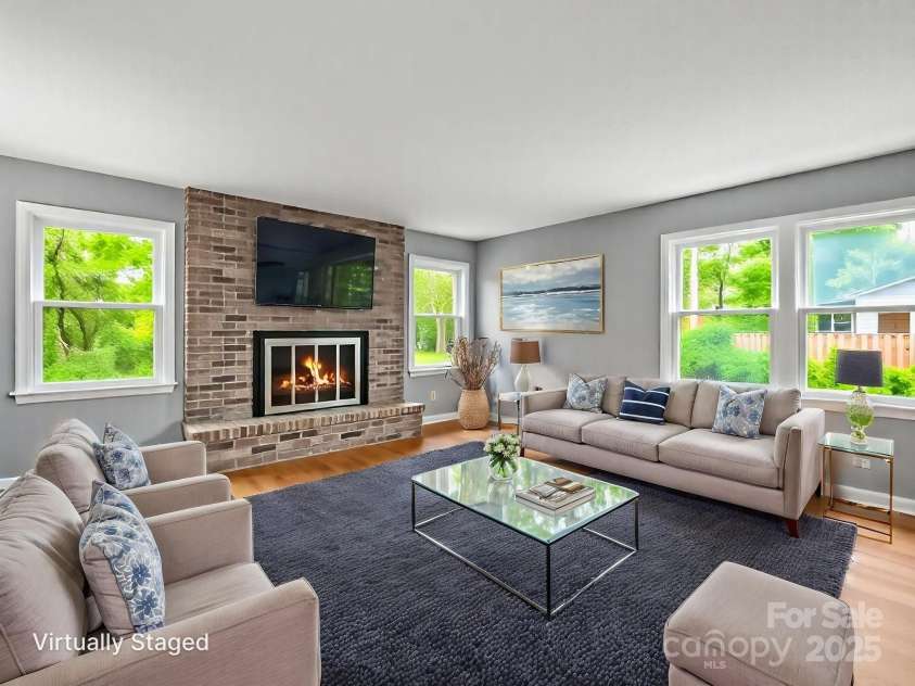 125 Snug Harbor Circle, Lake Lure, NC 28746.  MLS# CAR4250830, YatesRealty ID 10748. Virtually staged