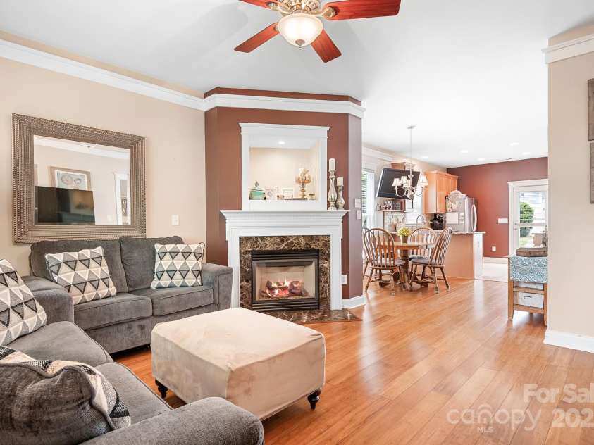 14541 Holly Springs Drive, Huntersville, NC 28078.  MLS# CAR4247448, YatesRealty ID 10760. An open floor plan invites you into this light-filled home.