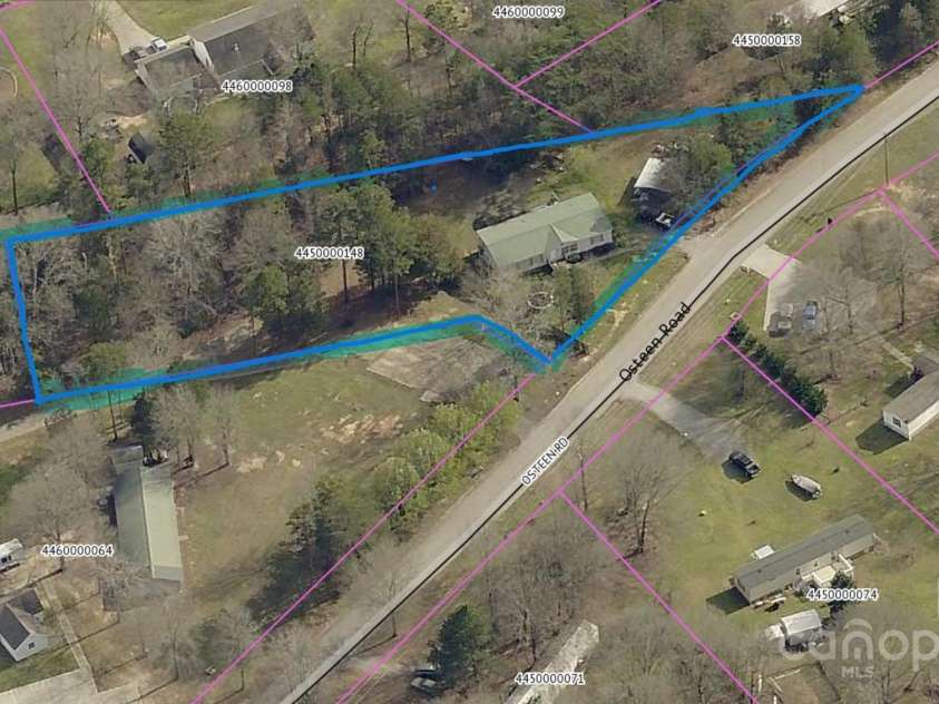 668 Osteen Road, York, SC 29745.  MLS# CAR4282372, YatesRealty ID 10762. APPROXIMATE LOT LINES