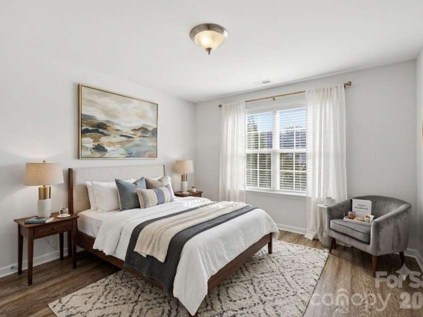 197 Roanoke Road, Fletcher, NC 28732.  MLS# CAR4399484, YatesRealty ID 10767. Bedroom 1 - Digitally staged