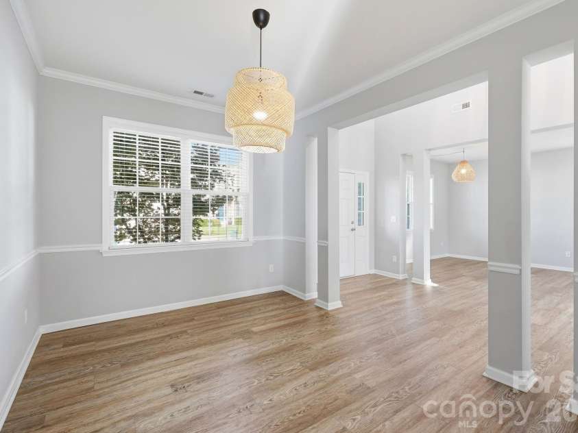 197 Roanoke Road, Fletcher, NC 28732.  MLS# CAR4399484, YatesRealty ID 10767. Formal dining room