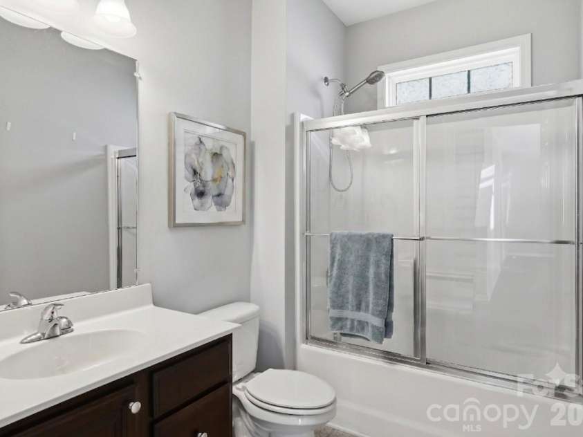 197 Roanoke Road, Fletcher, NC 28732.  MLS# CAR4399484, YatesRealty ID 10767. Full bathroom downstairs - perfect for guests