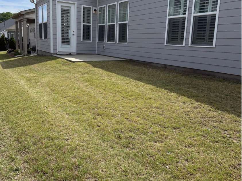 219 Pintail Drive, Monroe, NC 28110.  MLS# CAR4301611, YatesRealty ID 10768. Before...a blank canvas to create the backyard of your dream