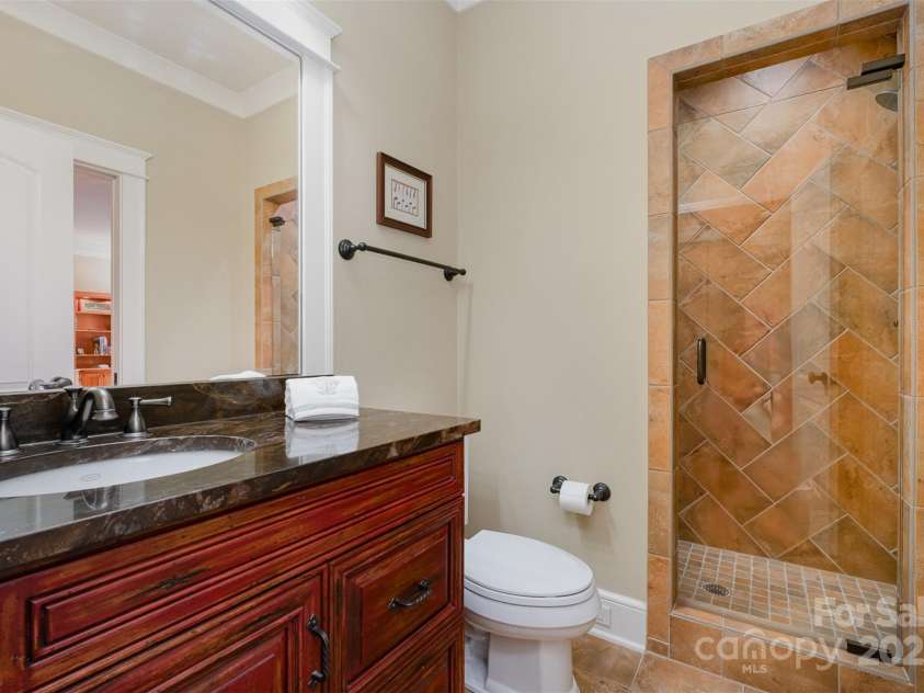 751 Mendenhall Court, Fort Mill, SC 29715.  MLS# CAR4239100, YatesRealty ID 10770. 3rd King ensuite Walk-in shower