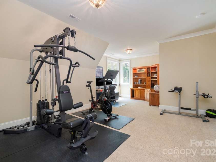 751 Mendenhall Court, Fort Mill, SC 29715.  MLS# CAR4239100, YatesRealty ID 10770. 3rd King Suite used as workout/office space