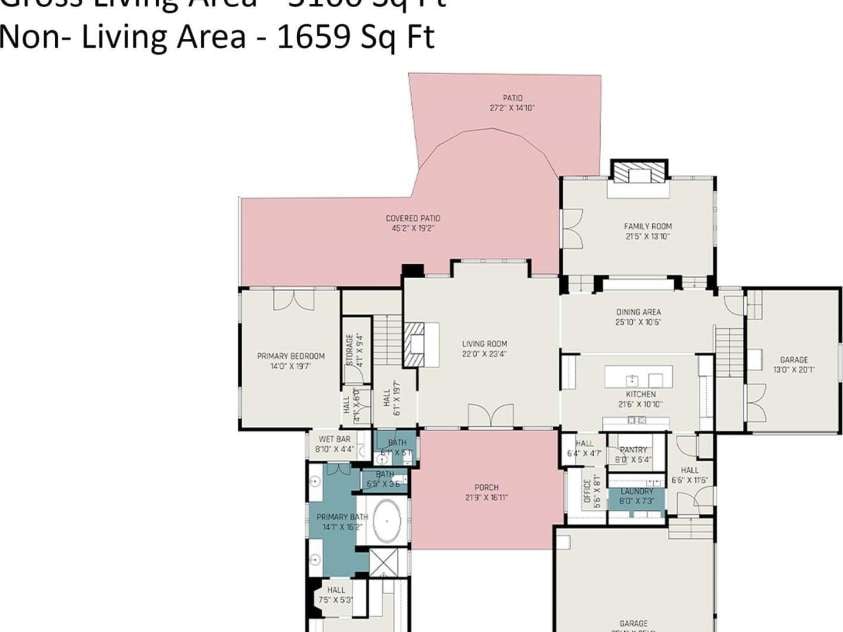 751 Mendenhall Court, Fort Mill, SC 29715.  MLS# CAR4239100, YatesRealty ID 10770. First floor - Floor plan