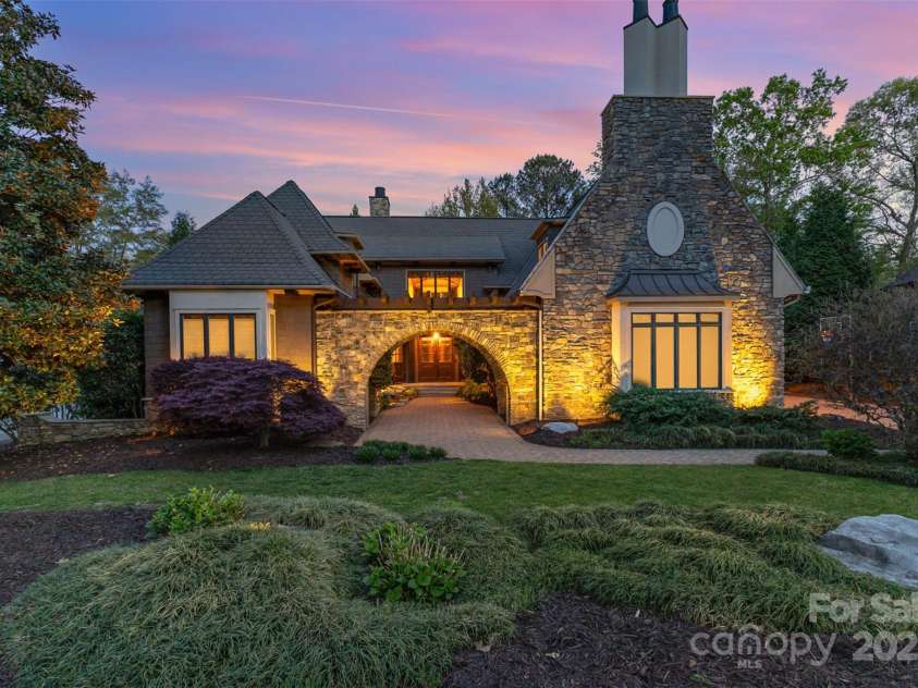 751 Mendenhall Court, Fort Mill, SC 29715.  MLS# CAR4239100, YatesRealty ID 10770. Rustic beauty at Twilight