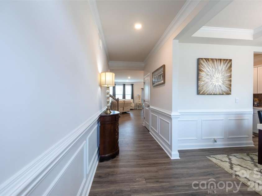 151 Aviendha Lane, Troutman, NC 28166.  MLS# CAR4347139, YatesRealty ID 10783. Elegant entry hall.