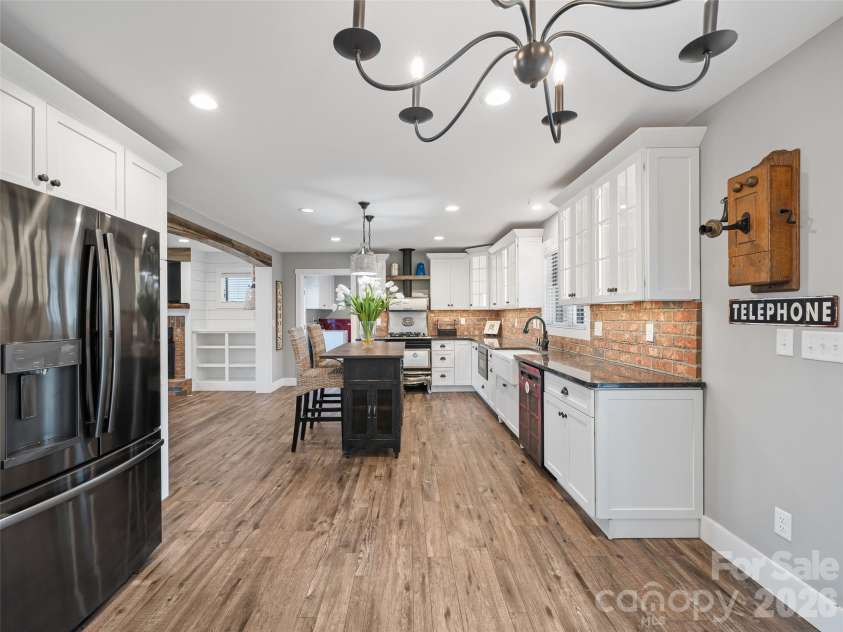 3502 Bolens Creek Road, Burnsville, NC 28714.  MLS# CAR4361834, YatesRealty ID 10791. Kitchen