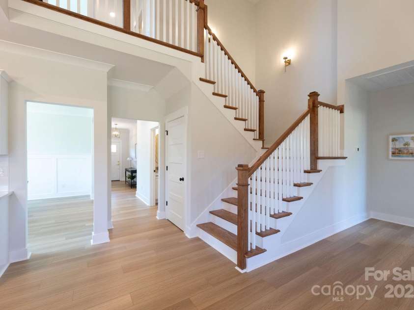 3046 Meadowcrest Drive, Clover, SC 29710.  MLS# CAR4327029, YatesRealty ID 1080. Stairwell