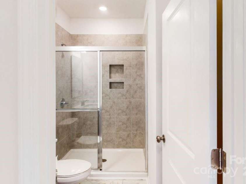 2078 Van Buren Road, Sherrills Ford, NC 28673.  MLS# CAR4206195, YatesRealty ID 10802. Main level guest bathroom