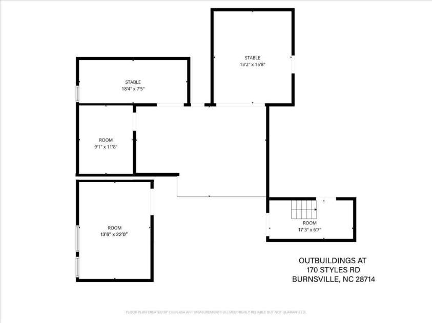 170 Styles Road, Burnsville, NC 28714.  MLS# CAR4350812, YatesRealty ID 10815. 