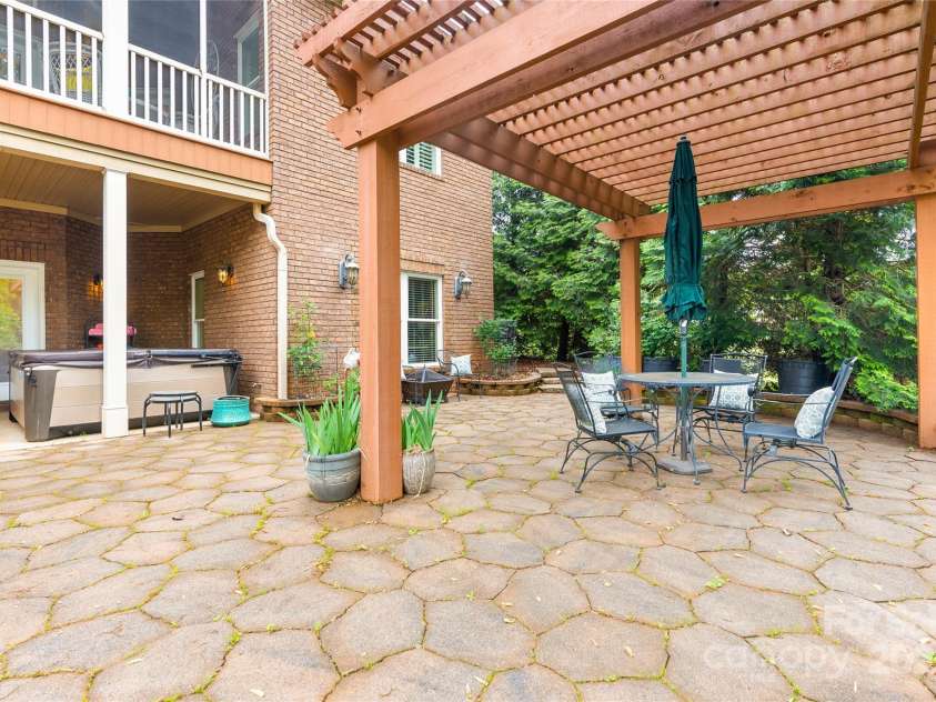 1201 Sunset Lane, Anderson, SC 29626.  MLS# CAR4224408, YatesRealty ID 1082. Cedar pergola