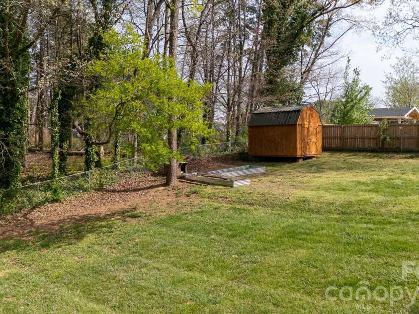 2640 Meadow Lark Lane, Gastonia, NC 28056.  MLS# CAR4364161, YatesRealty ID 10832. Large back yard for fun and hobbies