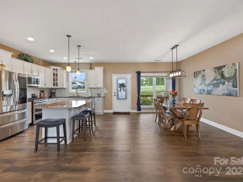 16 Enchanted Oak Lane, Alexander, NC 28701.  MLS# CAR4285091, YatesRealty ID 10833. Large open floorplan allow for entertaining