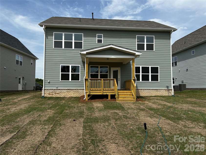 4607 Tulle Drive, Indian Trail, NC 28079.  MLS# CAR4297261, YatesRealty ID 10836. Rear Exterior