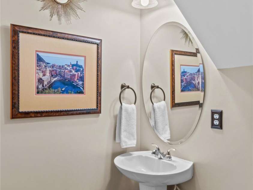 7896 Harbor Master Court, Denver, NC 28037.  MLS# CAR4251576, YatesRealty ID 10840. Half bathroom located on main level.