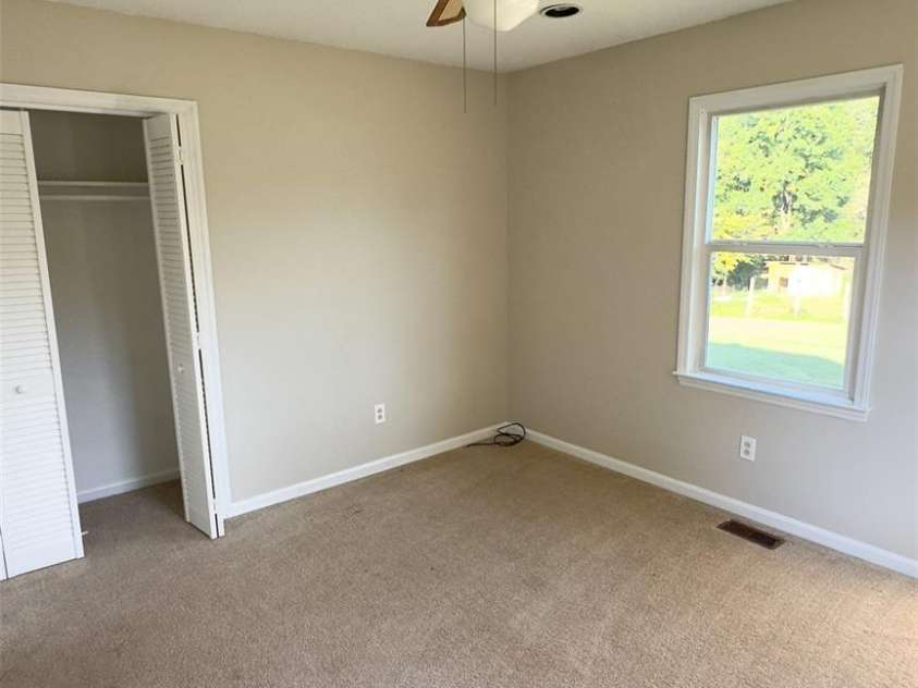 3014 Morgan Mill Road, Monroe, NC 28110.  MLS# CAR4368018, YatesRealty ID 10841. Bedroom with closet