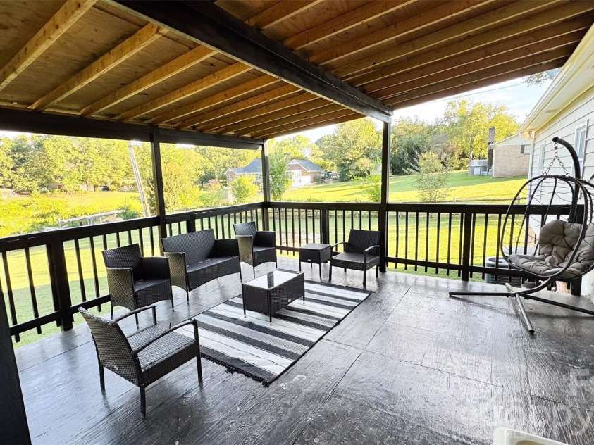 3014 Morgan Mill Road, Monroe, NC 28110.  MLS# CAR4368018, YatesRealty ID 10841. Deck