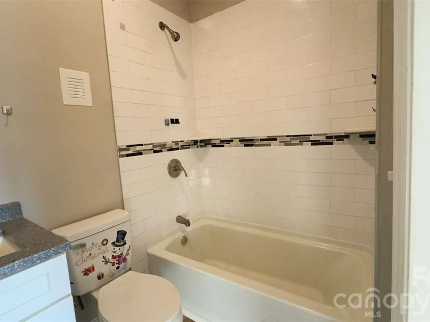 3014 Morgan Mill Road, Monroe, NC 28110.  MLS# CAR4368018, YatesRealty ID 10841. In-Law suite bathroom