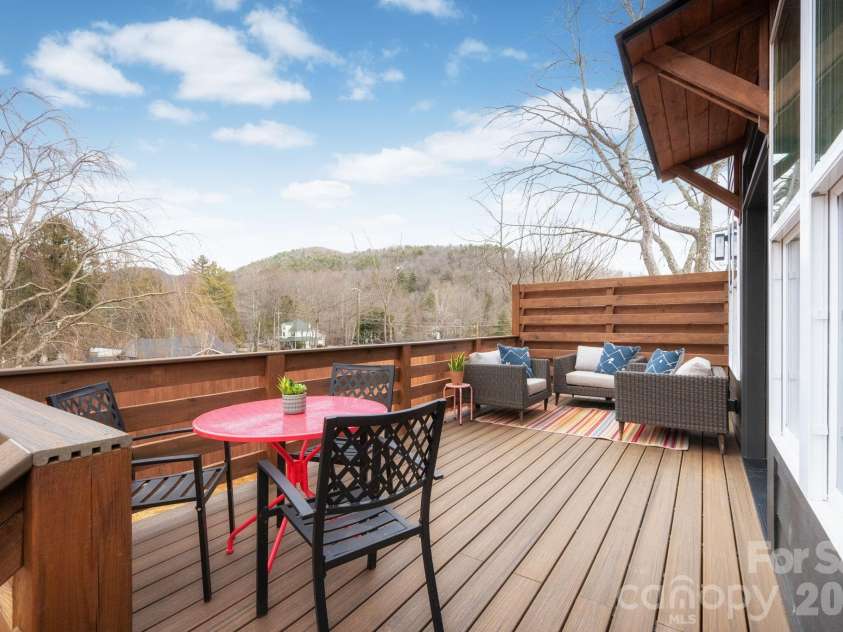 207 Ferrell Lane, Black Mountain, NC 28711.  MLS# CAR4344334, YatesRealty ID 10847. Long range views