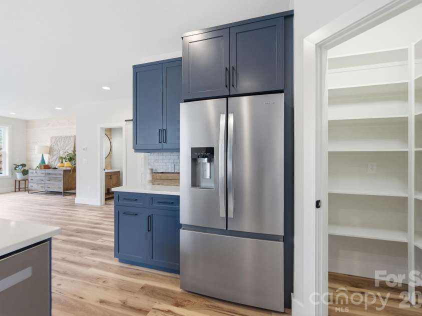 207 Ferrell Lane, Black Mountain, NC 28711.  MLS# CAR4344334, YatesRealty ID 10847. Pantry In Kitchen