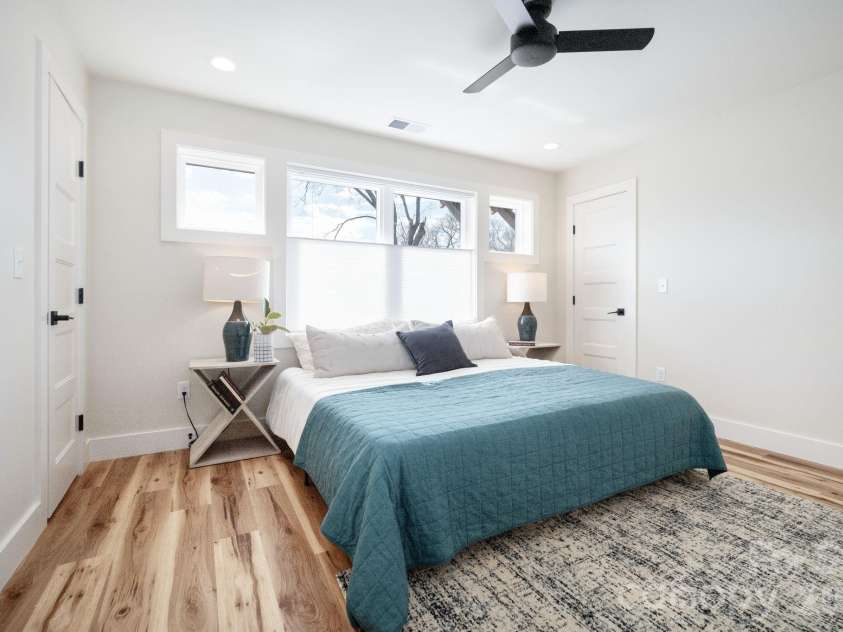 207 Ferrell Lane, Black Mountain, NC 28711.  MLS# CAR4344334, YatesRealty ID 10847. Primary Bedroom with Mountain views