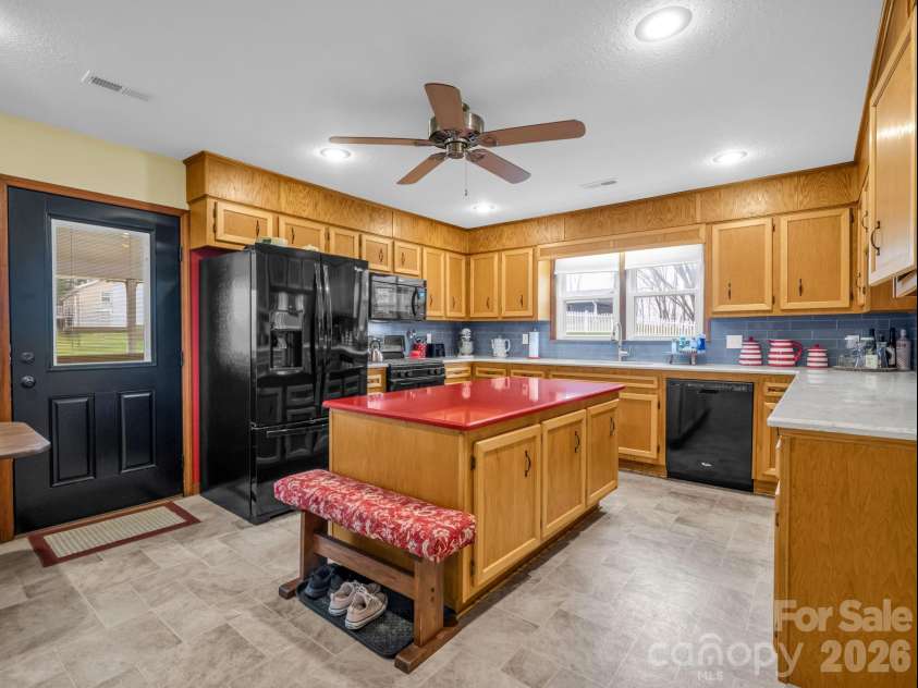 1086 Carters Ridge Road, Spruce Pine, NC 28777.  MLS# CAR4351879, YatesRealty ID 10853. Kitchen 1