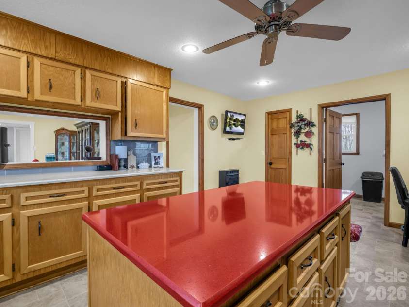 1086 Carters Ridge Road, Spruce Pine, NC 28777.  MLS# CAR4351879, YatesRealty ID 10853. Kitchen 1