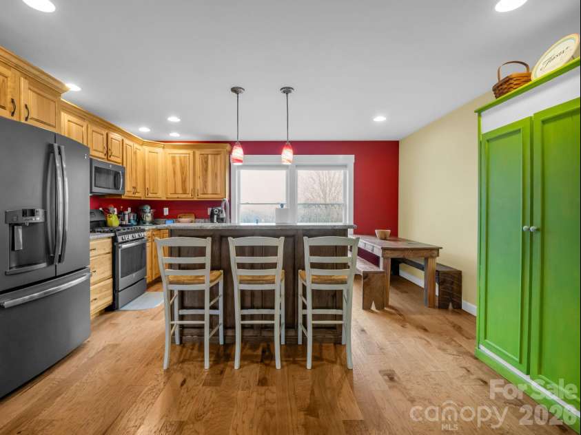 1086 Carters Ridge Road, Spruce Pine, NC 28777.  MLS# CAR4351879, YatesRealty ID 10853. Kitchen 2