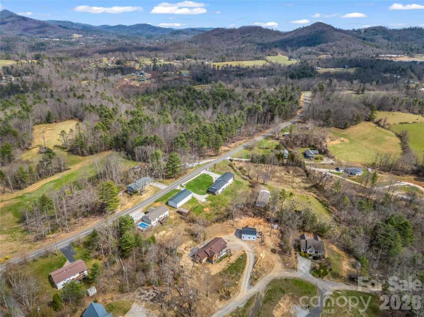1086 Carters Ridge Road, Spruce Pine, NC 28777.  MLS# CAR4406527, YatesRealty ID 10853. Aerial View