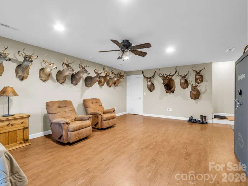 1086 Carters Ridge Road, Spruce Pine, NC 28777.  MLS# CAR4406527, YatesRealty ID 10853. Bedroom 4 - Basement
