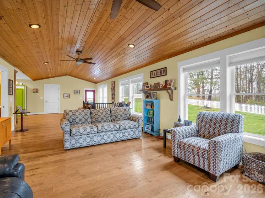 1086 Carters Ridge Road, Spruce Pine, NC 28777.  MLS# CAR4406527, YatesRealty ID 10853. Living Room 2
