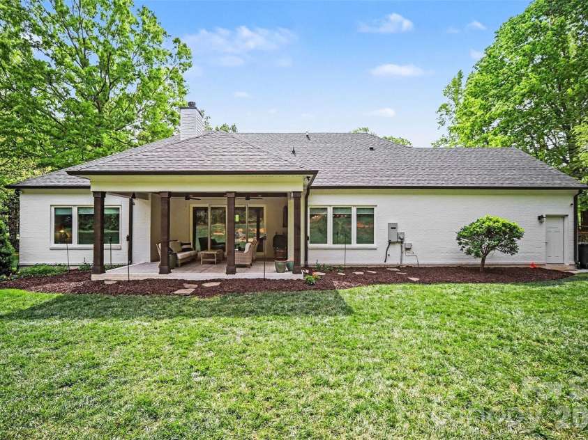 4317 Steepleton Way, Charlotte, NC 28215.  MLS# CAR4363516, YatesRealty ID 10864. Back Exterior 