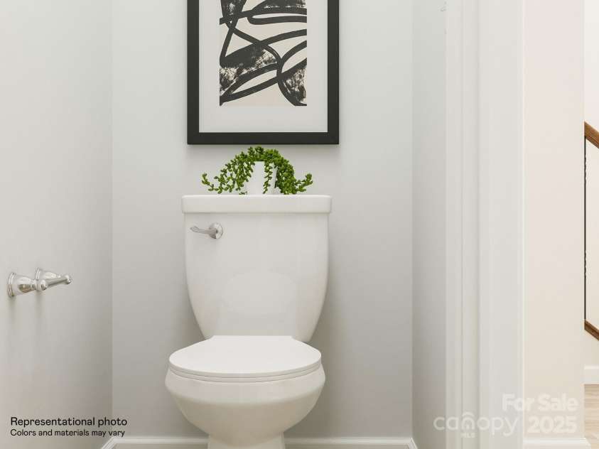 4136 Skyboat Circle, Fort Mill, SC 29715.  MLS# CAR4245672, YatesRealty ID 10866. Powder Bath