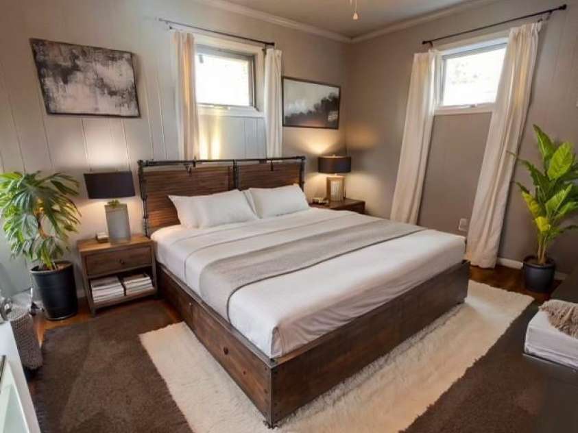 742 Aquadale Road, Albemarle, NC 28001.  MLS# CAR4223319, YatesRealty ID 10870. Bedroom 2 staged