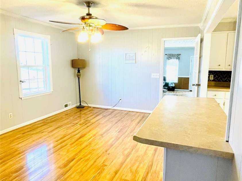 742 Aquadale Road, Albemarle, NC 28001.  MLS# CAR4223319, YatesRealty ID 10870. Dining room