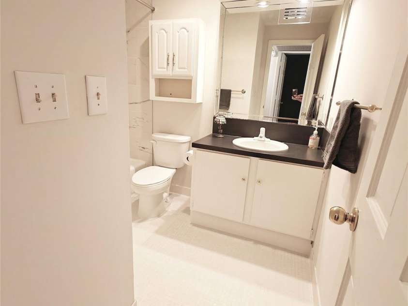 1323 Queens Road, Charlotte, NC 28207.  MLS# CAR4323169, YatesRealty ID 1088. Hall Full Bath - restored original floor tile sparkles!