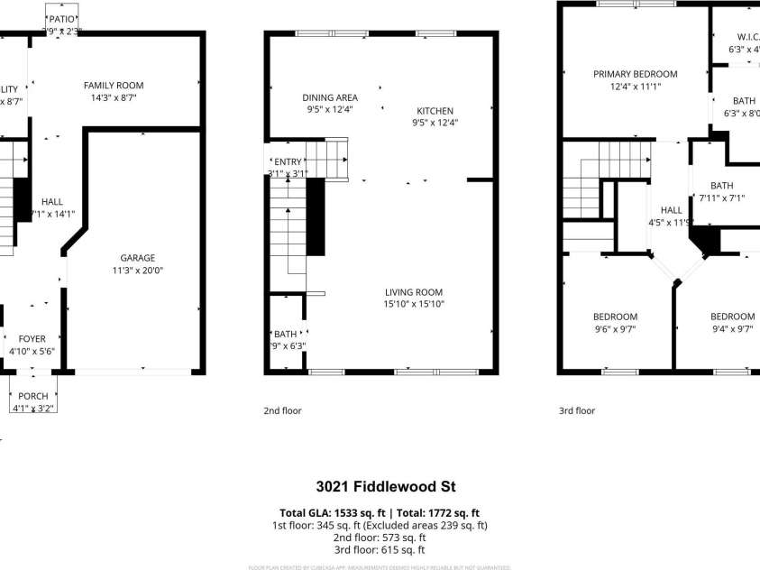 3021 Fiddlewood Street, Charlotte, NC 28214.  MLS# CAR4413207, YatesRealty ID 10882. 