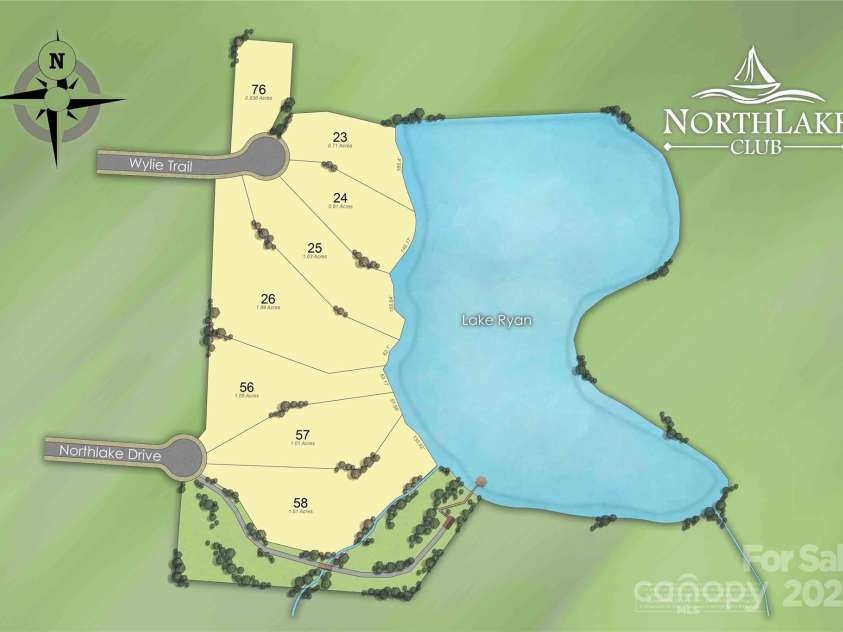 169 Wylie Trail, Statesville, NC 28677.  MLS# CAR4206760, YatesRealty ID 10887. LOT 23.  0.71 ACRES!